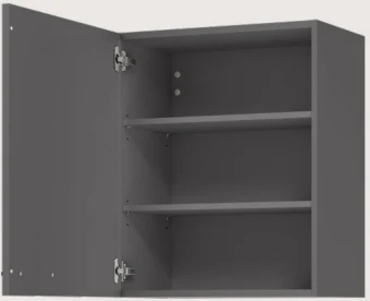 Caisson gris ardoise 194, intérieur et extérieur gris ardoise