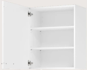 Caisson blanc 106, intérieur et extérieur blancs